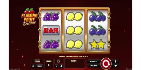 flaming fruit slot|Flaming Fruit Deluxe Slot Review 2024 .